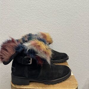 Sam Edelman Jeanie Suede Boots Size 9.5